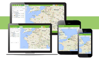 Plateforme de localisation MEDIWALK