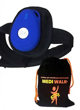 gps traceur pour enfant autiste : balise Color Box et brassard